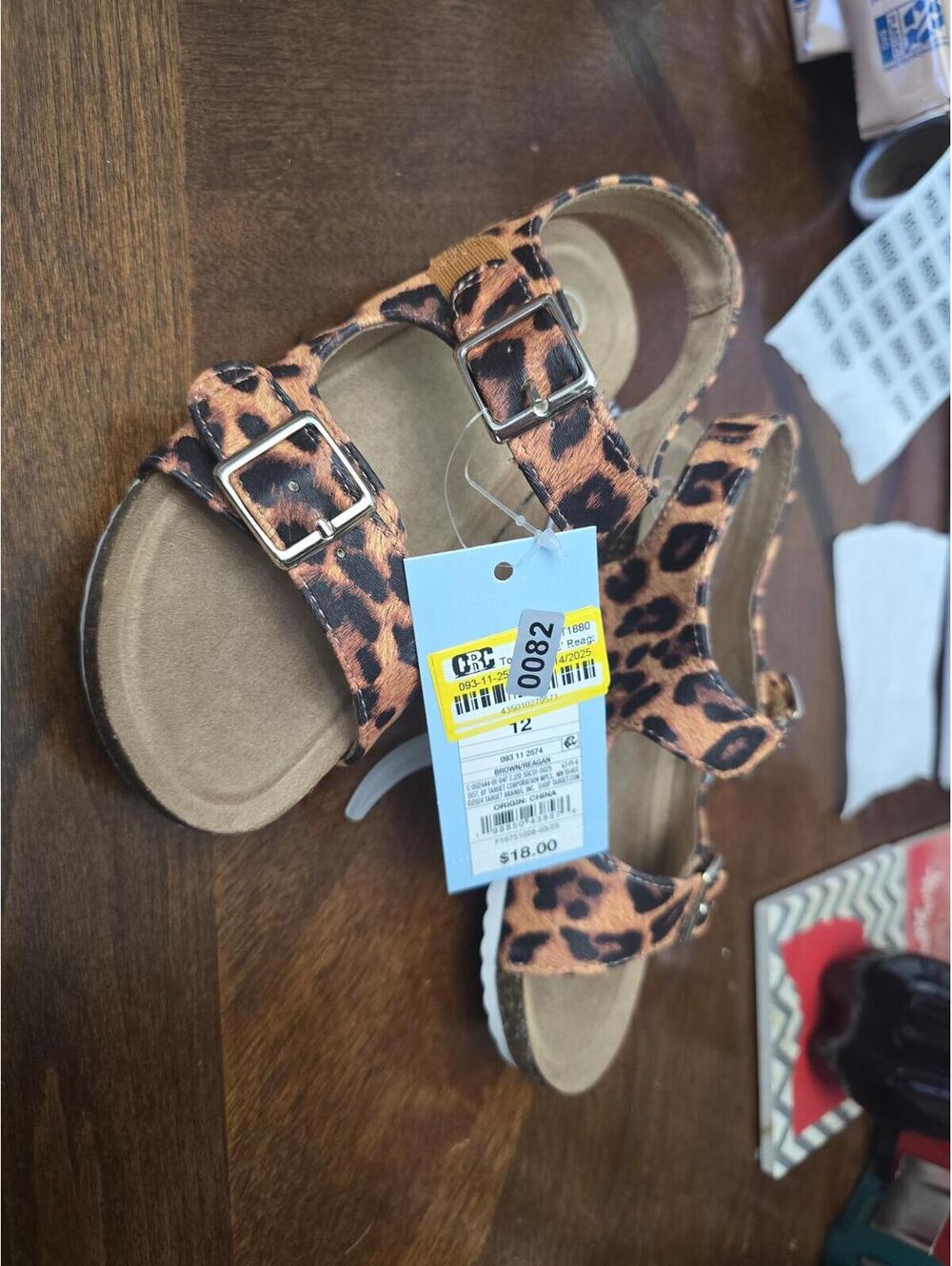 Size 12 brand new toddler, shoes from target item 82 bin 10
